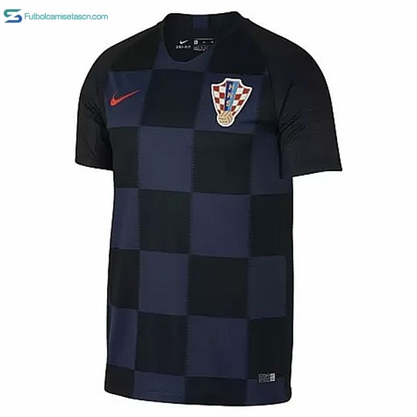 Camiseta Croatia 2ª 2018 Azul